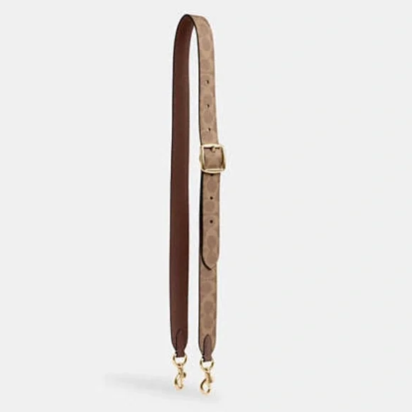 Coach Reversible Strap In Signature Canvas - Picture 1 of 10